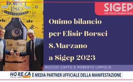 Ottimo bilancio per Elisir Borsci S.Marzano a Sigep 2023