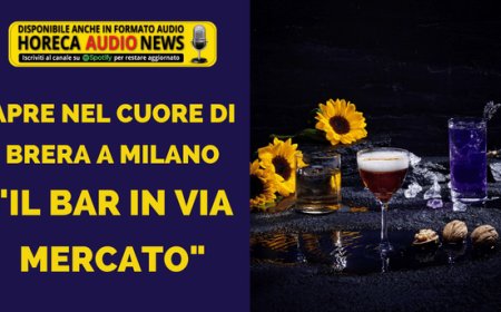 Apre nel cuore di Brera a Milano "Il Bar in Via Mercato"