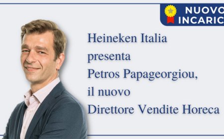 Heineken Italia presenta Petros Papageorgiou, il nuovo Direttore Vendite Horeca