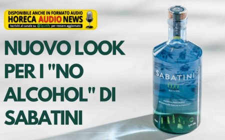 Nuovo look per i "no alcohol" di Sabatini