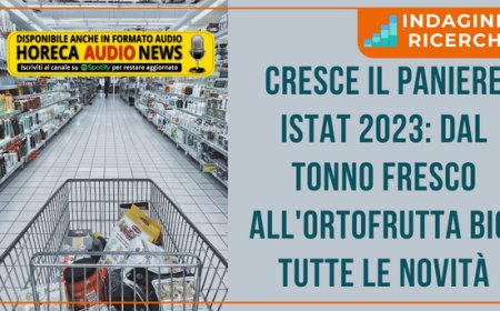 Cresce il paniere Istat 2023: dal tonno fresco all'ortofrutta bio, tutte le novità