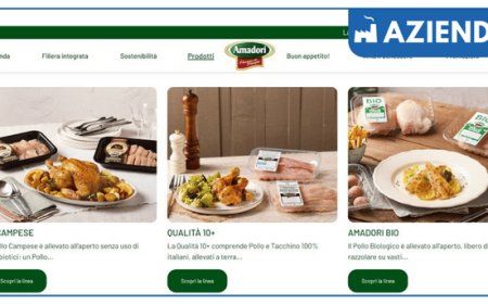 Amadori: online il nuovo sito completamente rinnovato