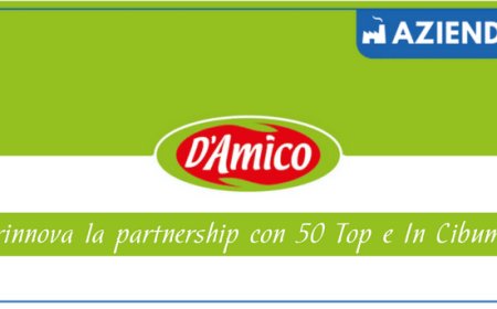 D’Amico rinnova la partnership con 50 Top e In Cibum