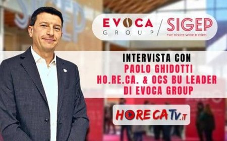 HorecaTv a Sigep 2023. Intervista con Paolo Ghidotti di EVOCA Group