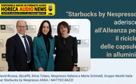 "Starbucks by Nespresso" aderisce all'Alleanza per il riciclo delle capsule in alluminio