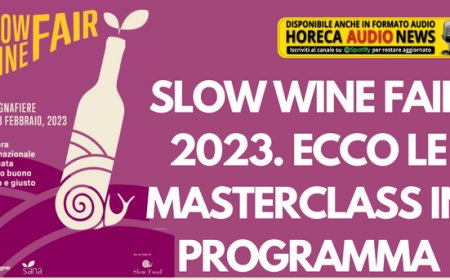 Slow Wine Fair 2023. Ecco le masterclass in programma