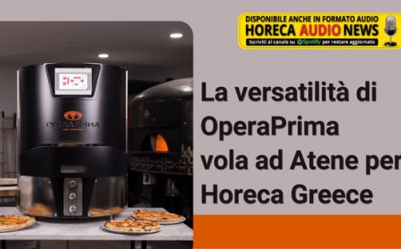 La versatilità di OperaPrima vola ad Atene per Horeca Greece