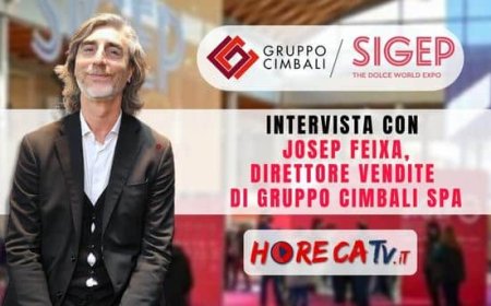 HorecaTv a Sigep 2023. Intervista con Josep Feixa di Gruppo Cimbali SpA