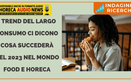 I trend del largo consumo ci dicono cosa succederà nel 2023 nel mondo food e Horeca
