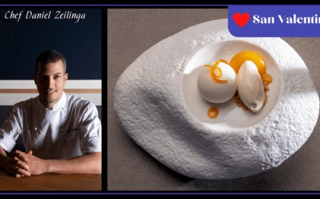 Bianco San Valentino, il dolce "0 waste" di Daniel Zeilinga