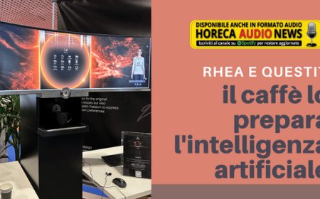 Rhea e QuestIT: il caffè lo prepara l'intelligenza artificiale