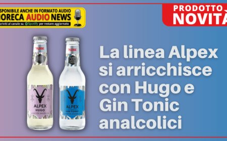 La linea Alpex si arricchisce con Hugo e Gin Tonic analcolici