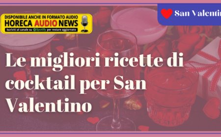 Le migliori ricette di cocktail per San Valentino
