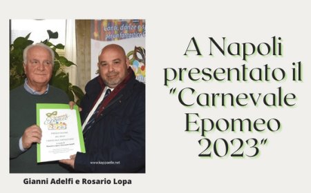 A Napoli presentato il "Carnevale Epomeo 2023"