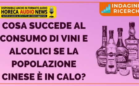 Cosa succede al consumo di vini e alcolici se la popolazione cinese è in calo?