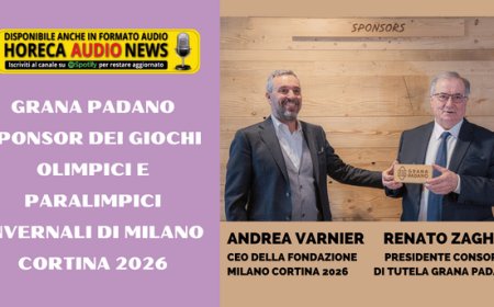 Grana Padano sponsor dei Giochi Olimpici e Paralimpici invernali di Milano Cortina 2026
