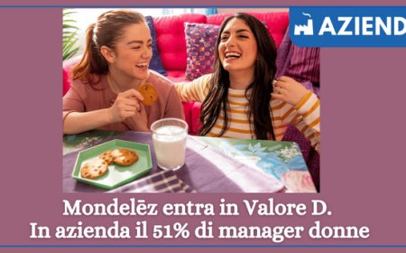 Mondelēz entra in Valore D. In azienda il 51% di manager donne