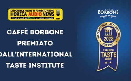 Caffè Borbone premiato dall'International Taste Institute