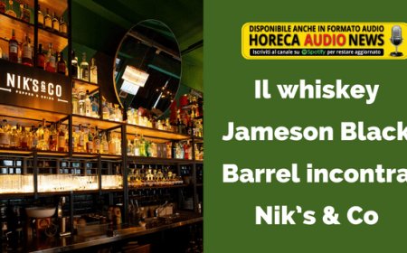 Il whiskey Jameson Black Barrel incontra Nik’s & Co