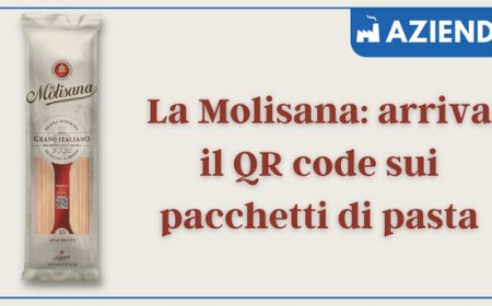 La Molisana: arriva il QR code sui pacchetti di pasta