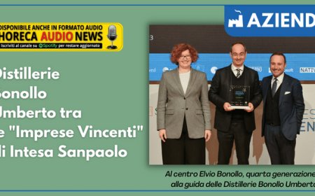 Distillerie Bonollo Umberto tra le "Imprese Vincenti" di Intesa Sanpaolo