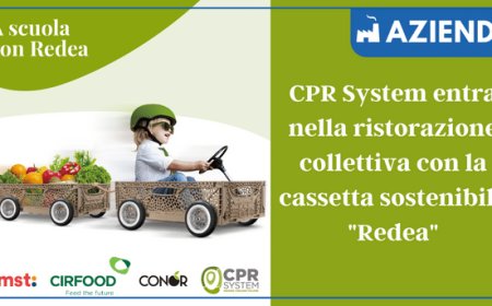 CPR System entra nella ristorazione collettiva con la cassetta sostenibile "Redea"