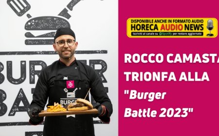 Rocco Camasta trionfa alla "Burger Battle 2023"
