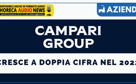 Campari Group cresce a doppia cifra nel 2022