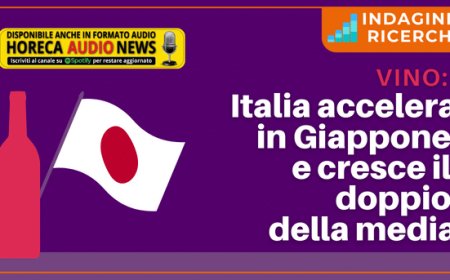 Vino: Italia accelera in Giappone e cresce il doppio della media