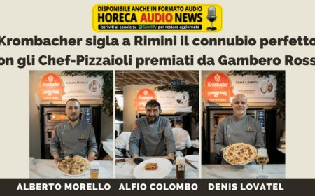 Krombacher sigla a Rimini il connubio perfetto con gli Chef-Pizzaioli premiati da Gambero Rosso