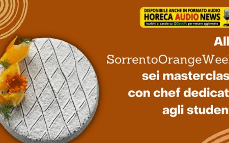 Alla SorrentoOrangeWeek sei masterclass con chef dedicate agli studenti