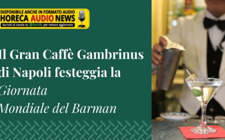Il Gran Caffè Gambrinus di Napoli festeggia la Giornata Mondiale del Barman