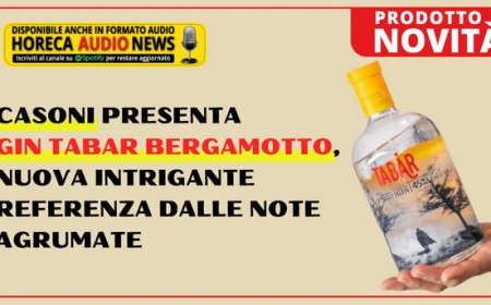 Casoni presenta Gin Tabar Bergamotto, nuova intrigante referenza dalle note agrumate