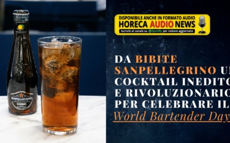 Da Bibite Sanpellegrino un cocktail inedito e rivoluzionario per celebrare il World Bartender Day