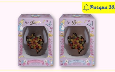 Leone firma l'uovo di cioccolato in edizione limitata e numerata