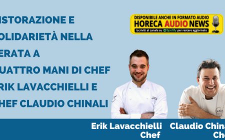 Ristorazione e solidarietà nella serata a quattro mani di chef Erik Lavacchielli e chef Claudio Chinali