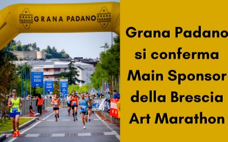Grana Padano si conferma Main Sponsor della Brescia Art Marathon