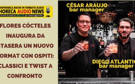 Flores Cócteles inaugura da stasera un nuovo format con ospiti: classici e twist a confronto