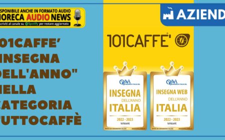 101CAFFE’ "Insegna dell'Anno" nella categoria TuttoCaffè