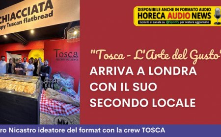 "Tosca - L'Arte del Gusto" arriva a Londra con il suo secondo locale