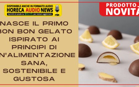 Nasce il primo bon bon gelato ispirato ai principi di un'alimentazione sana, sostenibile e gustosa