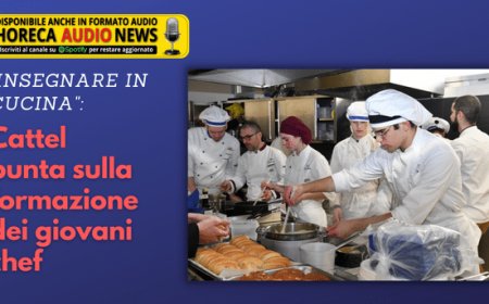 "Insegnare in cucina": Cattel punta sulla formazione dei giovani chef