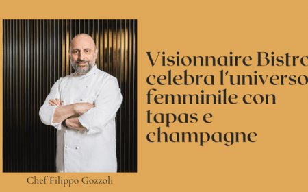 Visionnaire Bistrot celebra l’universo femminile con tapas e champagne