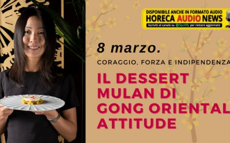 8 marzo. Coraggio, forza e indipendenza: il dessert Mulan di Gong Oriental Attitude