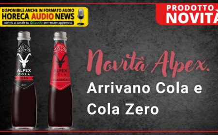 Novità Alpex. Arrivano Cola e Cola Zero