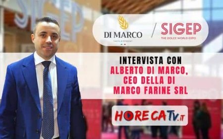 HorecaTv a Sigep 2023. Intervista con Alberto Di Marco della Di Marco Farine Srl