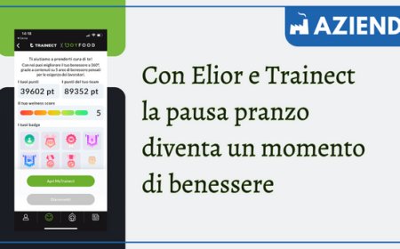 Con Elior e Trainect la pausa pranzo diventa un momento di benessere