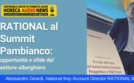 RATIONAL al Summit Pambianco: opportunità e sfide del settore alberghiero
