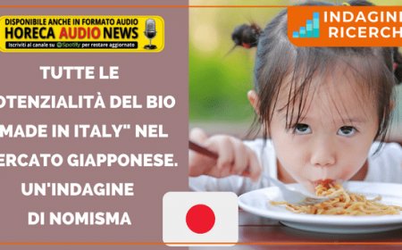 Tutte le potenzialità del bio "Made in Italy" nel mercato giapponese. Un'indagine di Nomisma