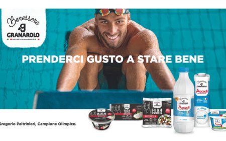 Granarolo, on air il nuovo spot con protagonista Gregorio Paltrinieri
